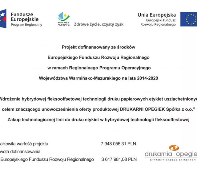 fundusze europejskie tablica informacyjna