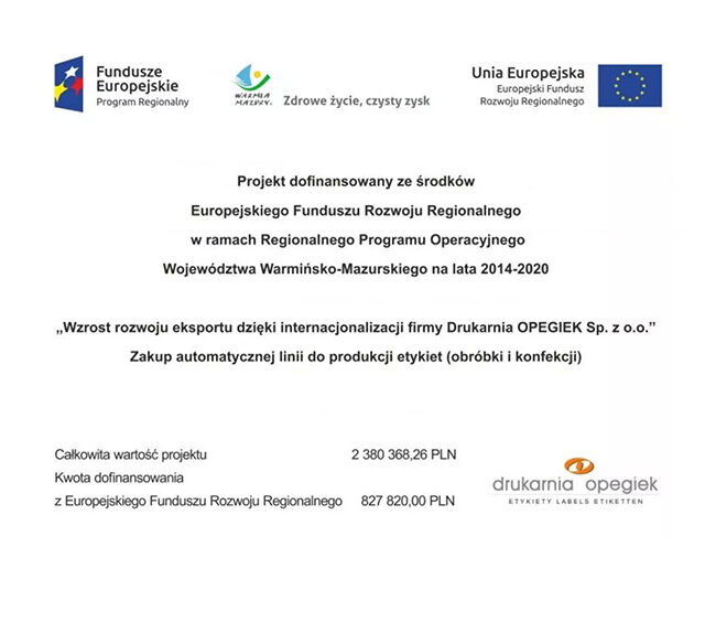 fundusze europejskie tablica informacyjna